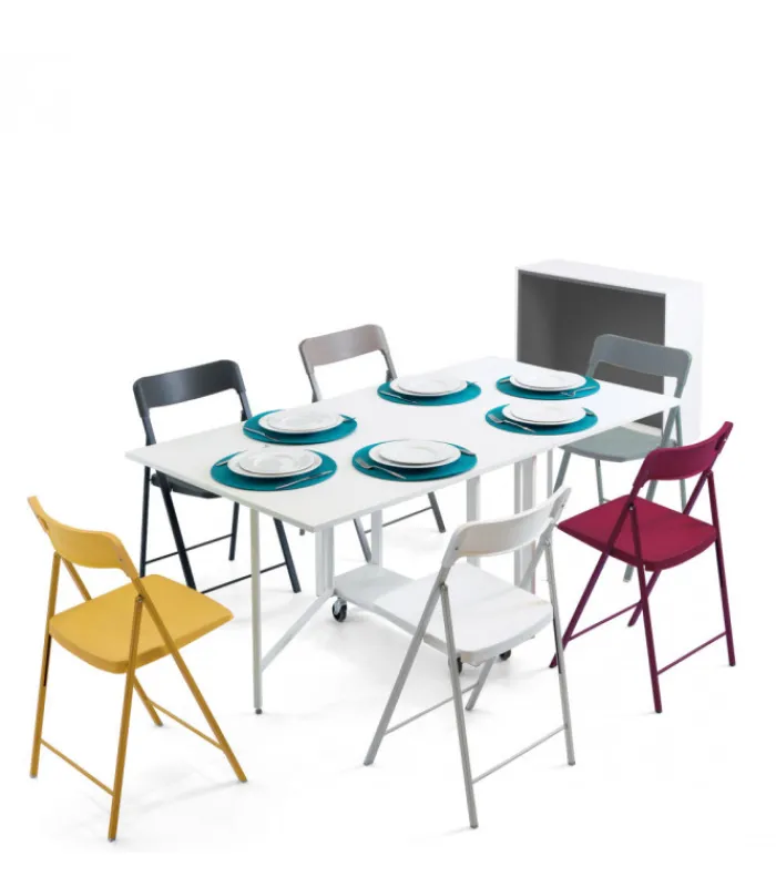 Fashion PEZZANI ARCHIMEDE NEW + 6 sedie |