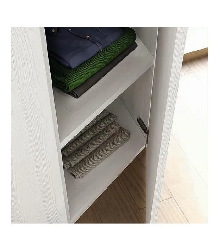 New SANTA LUCIA ARMADIO 4 ANTE CON LIBRERIA PN312 |