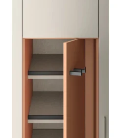 Fashion SANTA LUCIA ARMADIO BATTENTE CON APPENDIABITI E SCARPIERA DA L.102 A L.251 |