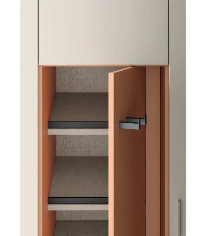 Fashion SANTA LUCIA ARMADIO BATTENTE CON APPENDIABITI E SCARPIERA DA L.102 A L.251 |