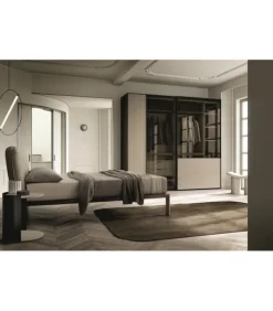 New SANTA LUCIA ARMADIO MODELLO NUIT CON 2 ANTE SCORREVOLI ANCHE IN VETRO_VERSIONE 1 |