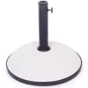 Hot CONTEMPORARY STYLE BASE OMBRELLONE BARRY TO 35KG BIANCO