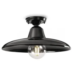 Clearance FERROLUCE BLACK&WHITE PLAFONIERA |