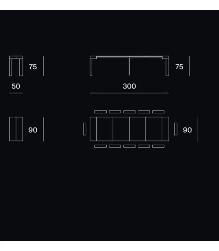 Best I.TA.LI. BOGOTA' CONSOLLE ALLUNGABILE |