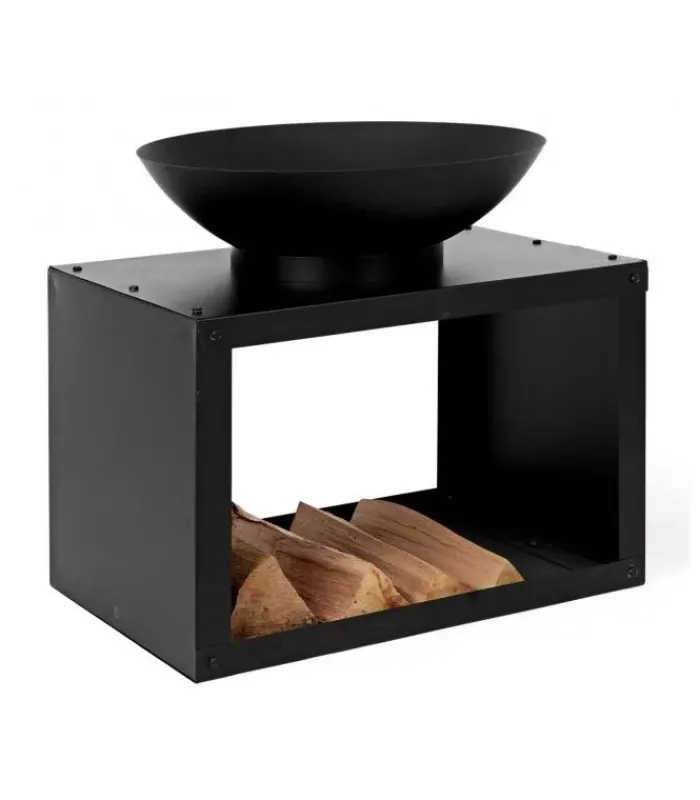 Hot CONTEMPORARY STYLE BRACIERE C-P.LEGNA EFESTO 50X50