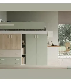 Discount S. MARTINO MOBILI Cameretta con Soppalco 38N |