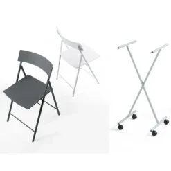 Outlet PEZZANI CARRELLO + 6 SEDIE PIPER |