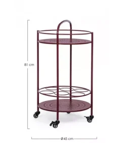Hot CONTEMPORARY STYLE CARRELLO C-P. BOTTIGLIE BURTON BORDEAUX