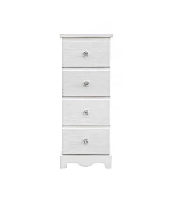 Outlet CONTEMPORARY STYLE CASSETTIERA BLANC 4C S