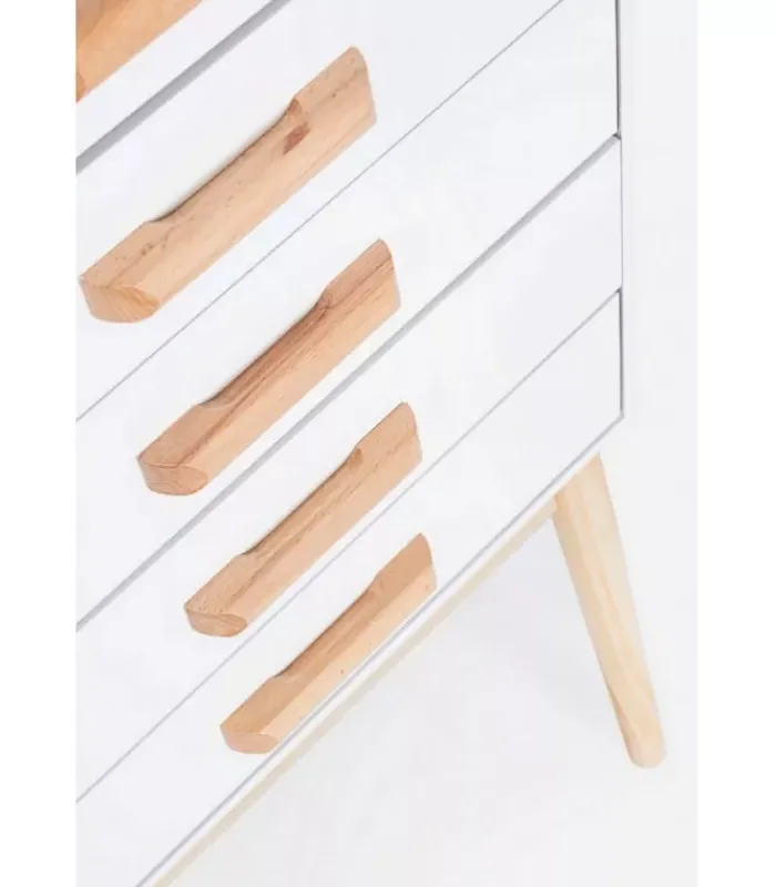 Discount CONTEMPORARY STYLE CASSETTIERA 5C ORDINARY BIANCO