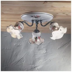 Discount FERROLUCE CHIETI TRIPLO PLAFONIERA |