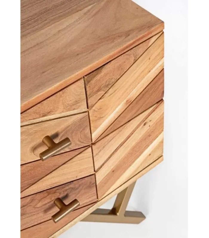 New CONTEMPORARY STYLE COMODINO 2C RAIDA