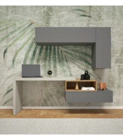 Hot SANTA LUCIA COMPOSIZIONE HOME WOK CON SCRIVANIA SOSPESA |