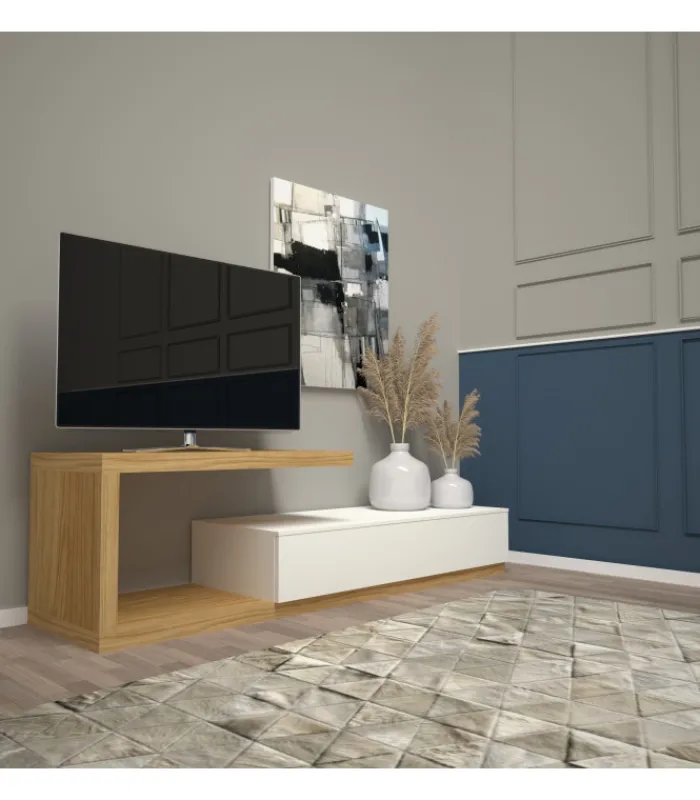 New SANTA LUCIA COMPOSIZIONE PORTA TV CON PANCA A "C" |