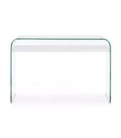 Sale CONTEMPORARY STYLE CONSOLLE 2P LINE WOOD BIANCO 110X35