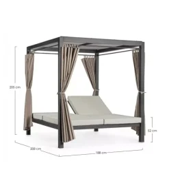 Outlet CONTEMPORARY STYLE DAYBED DREAM ANTRACITE