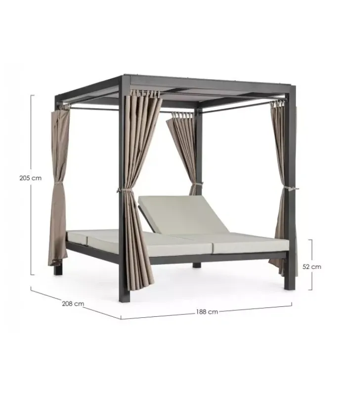 Outlet CONTEMPORARY STYLE DAYBED DREAM ANTRACITE