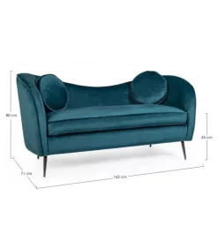 Best CONTEMPORARY STYLE DIVANO 2P CANDIS DEEP