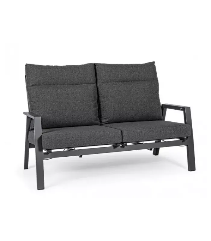 Sale CONTEMPORARY STYLE DIVANO 2P RECL C-C KLEDI ANTRACITE JX55