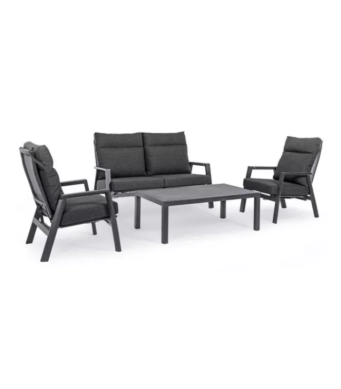 Sale CONTEMPORARY STYLE DIVANO 2P RECL C-C KLEDI ANTRACITE JX55