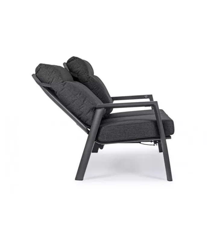 Sale CONTEMPORARY STYLE DIVANO 2P RECL C-C KLEDI ANTRACITE JX55