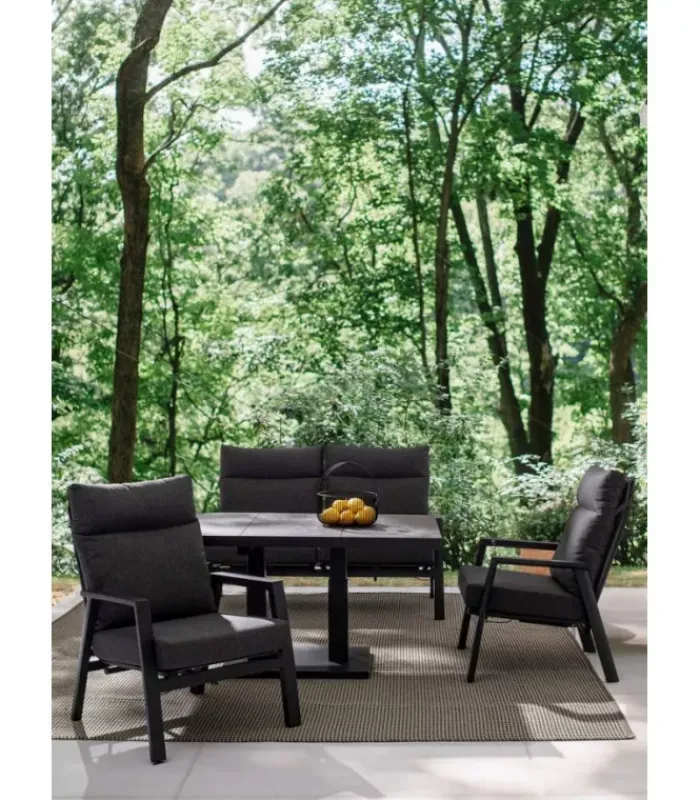 Sale CONTEMPORARY STYLE DIVANO 2P RECL C-C KLEDI ANTRACITE JX55