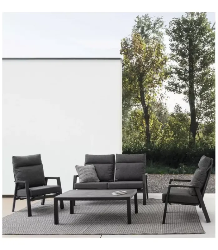 Sale CONTEMPORARY STYLE DIVANO 2P RECL C-C KLEDI ANTRACITE JX55