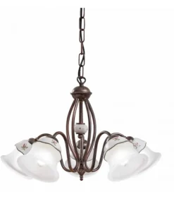 Fashion FERROLUCE FERRARA LAMPADARIO 5 LUCI |