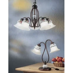 Fashion FERROLUCE FERRARA LAMPADARIO 5 LUCI |