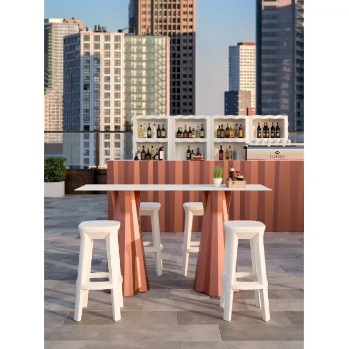 Best PLUST FROZEN SQUARE STOOL |