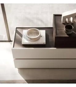 Hot SANTA LUCIA Giada comodino  2 cassetti L.122,4  cm  |