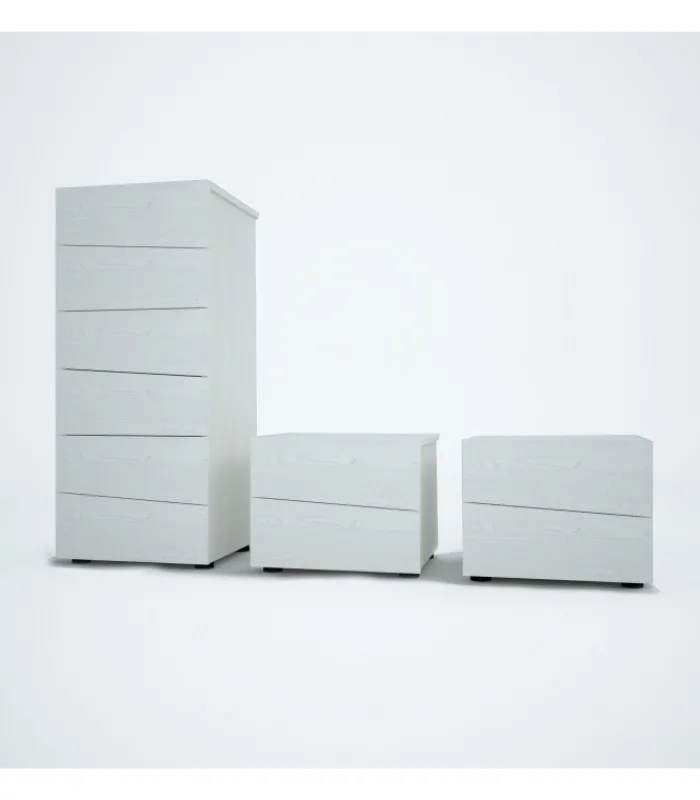 Outlet SANTA LUCIA GRUPPO AMBRA, CON DUE COMODINI E UN SETTIMANALE |