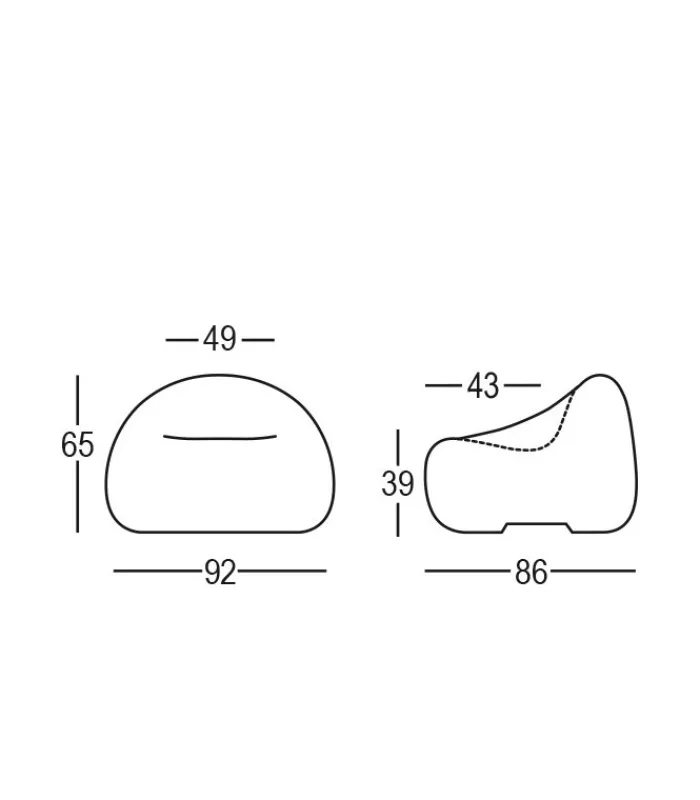 Fashion PLUST GUMBALL ARMCHAIR |