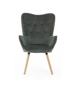 Outlet CONTEMPORARY STYLE JULIET VELVET VERDE BOSCO