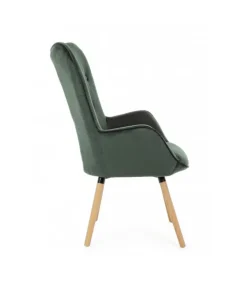 Outlet CONTEMPORARY STYLE JULIET VELVET VERDE BOSCO