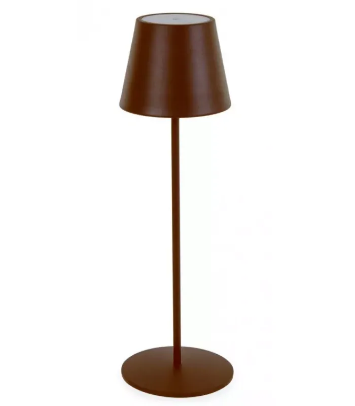 Sale CONTEMPORARY STYLE LAMPADA TAV. LED ETNA MARRONE H38