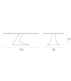 Sale TARGET POINT LEAF tavolino |
