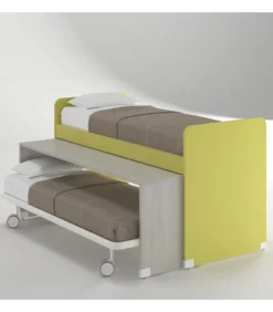 Best S. MARTINO MOBILI Letto Luna alto con letto e scrittoio estraibili |