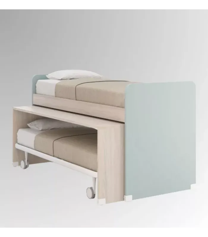 Best S. MARTINO MOBILI Letto Luna alto con letto e scrittoio estraibili |