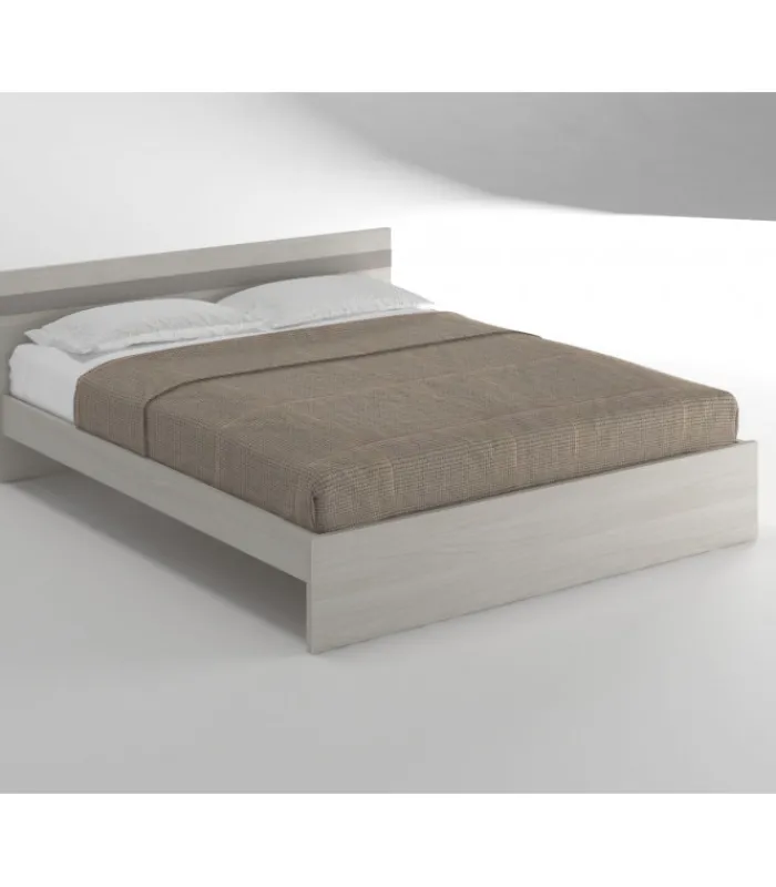 New S. MARTINO MOBILI Letto Semplice Matrimoniale Giroletto Base |