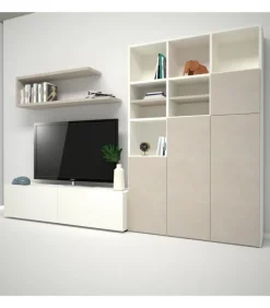 Hot SANTA LUCIA Libreria con basi porta TV L.324 cm |