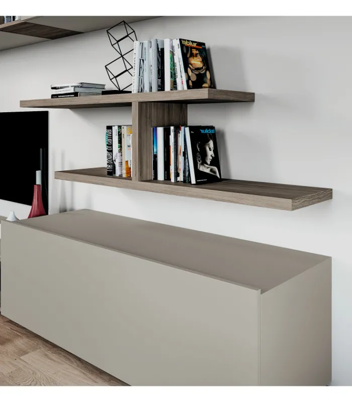 Hot SANTA LUCIA Libreria con basi porta TV L.324 cm |