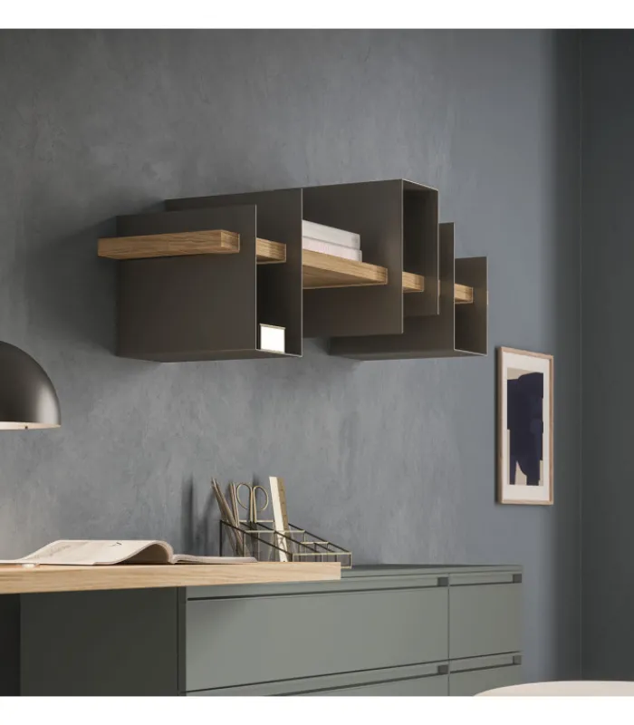 Hot SANTA LUCIA MENSOLA CON 3 ELEMENTI LAMINA |