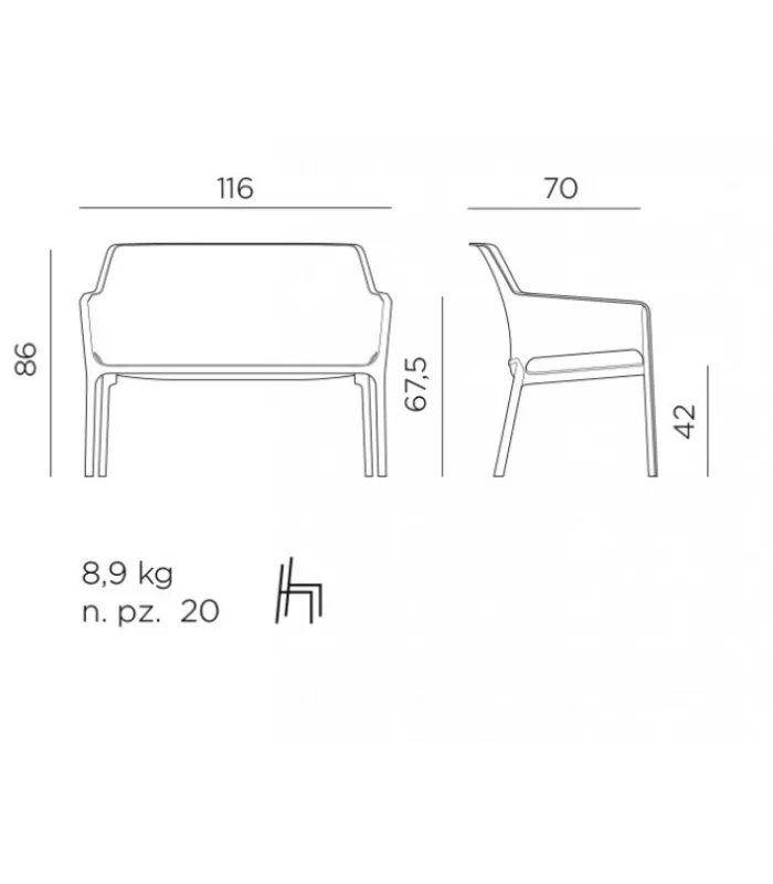 Discount NARDI Net Bench |
