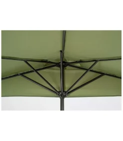 Hot CONTEMPORARY STYLE OMBRELLONE KALIFE MEZZALUNA 2.7 OLIVE