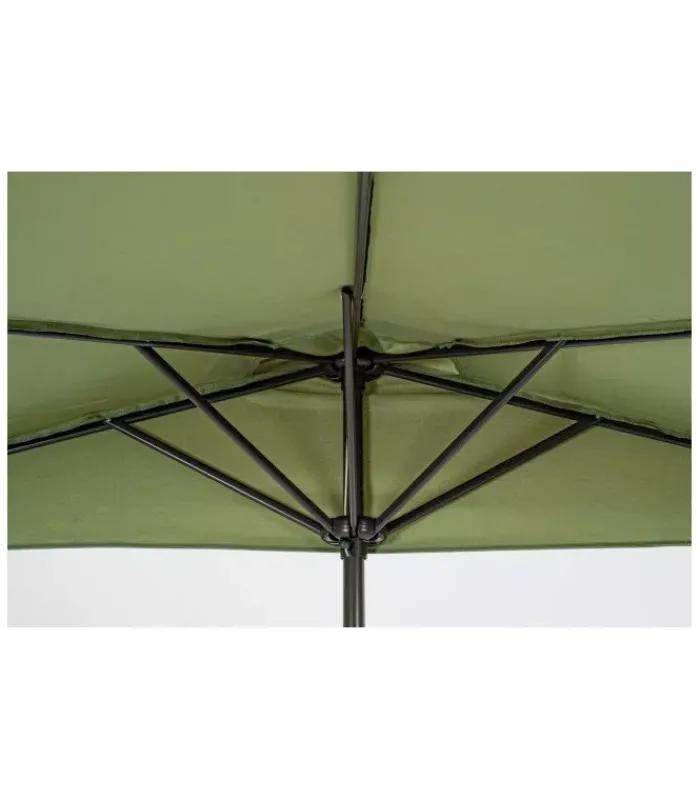 Hot CONTEMPORARY STYLE OMBRELLONE KALIFE MEZZALUNA 2.7 OLIVE