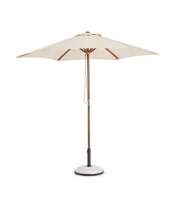 Sale CONTEMPORARY STYLE OMBRELLONE SYROS 2.5M NATURALE