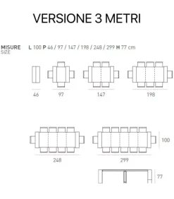 New TARGET POINT PANDORA consolle allungabile|