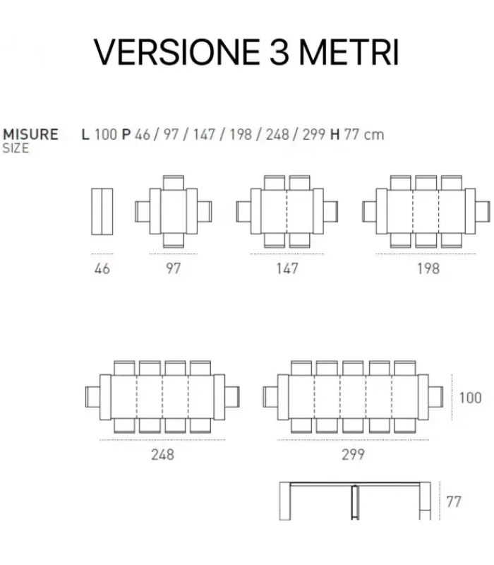 New TARGET POINT PANDORA consolle allungabile|