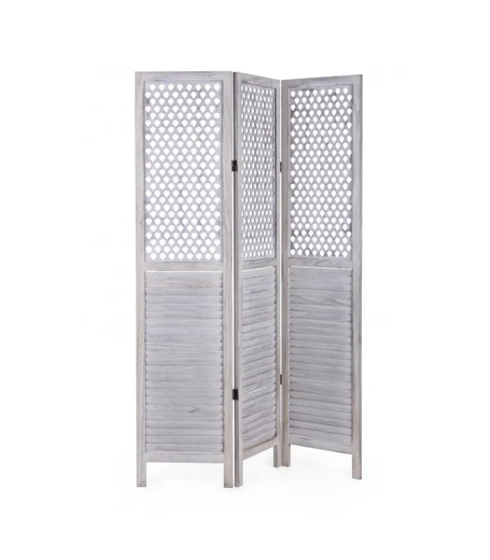 Sale CONTEMPORARY STYLE PARAVENTO 3A HOLE BIANCO ANTIC 120X170
